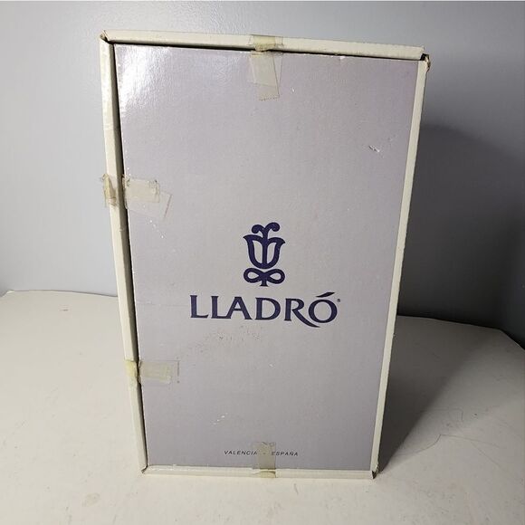 Lladro Angelic Cymbalist Tree Topper Angel Navidad Platillos Box 05876 vintage - Picture 5 of 12